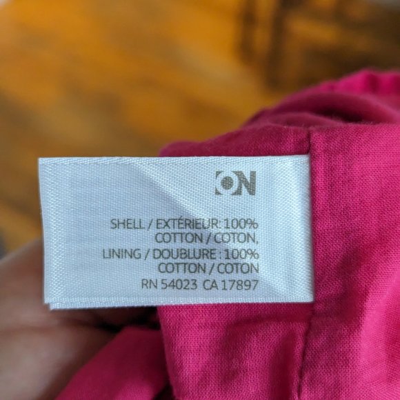 Juvenile Girls Old Navy Pink Heart Dress Size Large - Picture 3 of 3